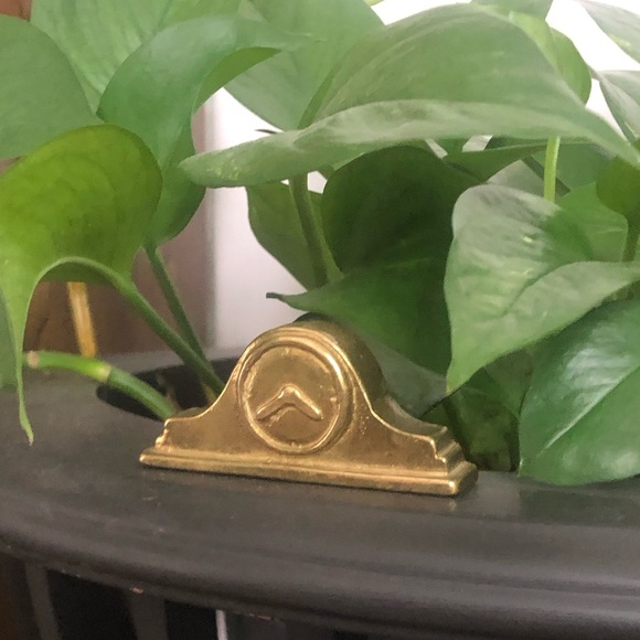 Solid Brass Decorative Clock Topper Made in Canada - Picture 7 of 7